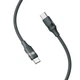 Кабель MAKE Type-C to Type-C PD 60W 1м Braid Black - изображение 3