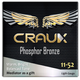 Струни для акустичної гітари Craux Strings (Калібр 11-52) - зображення 1