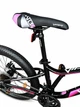 Підлітковий гірський велосипед MTB Viper Mary P06 Al 24" рама 13", 21 швидкість, дискові гальма, алюмінієва рама, чорний - зображення 4