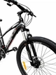 Горный велосипед MTB Viper Nevada 26", рама 13", 21 скорость, механические дисковые тормоза, стальная рама, амортизационная вилка, двойные алюминиевые обода, черно-белый - изображение 2