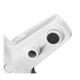 Змішувач для ванни PLAMIX OSCAR-009 EURO SET WHITE (зі шлангом, лійкою та кронштейном) (Колір білий) (PM0699) - изображение 5