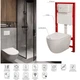 Комплект: MIXXUS PREMIUM ELLIPSE-SET-2101 Унітаз система змиву TORNADO 3.0+ Інсталяція KOER KT-0404 + панель KT-0604-03 WHITE (MP6667) - изображение 16