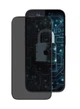 Защитное стекло Full Screen Антишпион с углом затемнения 26° с сеткой на динамике Proove Privacy 9Н iPhone 14 Pro Max/15 Plus/16 Plus - изображение 1