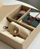 Меморі бокс подарунок на хрестини для новонародженого. Коробка спогадів. MEMORY BOX на 25 предметів Bunny бежевий - зображення 2