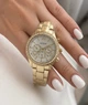 Женские часы Guess A302 Gold-White - изображение 1