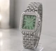 Женские наручные часы Cartier A326 Silver-Green - изображение 1