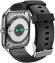 Смарт-годинник Hoco Y28 AMOLED Smart sports watch (call version) Black (6942007648479) - зображення 2