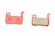 Тормозные колодки для велосипеда дисковые Shimano LX BR-M655/765/775; XT BR-755/965/966/975; XTR M965/966; Saint M800, красные, PRC - изображение 1