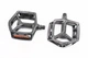 Педали велосипедные BMX 9/16" (111.5x102x22 мм) VB-249DU, алюминиевые, чёрные — Wellgo - изображение 1