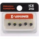 Мормышка вольфрамовая Viking Fishing Round+drop 0.18g 2.5mm Black (5 шт) - изображение 2