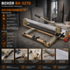 Плиткорез BOXER BX3270 ручной монорельсовый 1200 мм до 16 мм резка под 45 градусов для керамической плитки керамогранита и мрамора - изображение 4