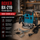 Фрезер по дереву BOXER BX-219 занурювальний 2100 Вт 9000 22000 об хв глибина обробки 55 мм цанговий патрон 6 8 мм із паралельним упором - зображення 1