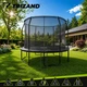 Батут Trizand 366 см із захисною сіткою та драбиною, до 150 кг - изображение 2