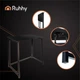 Компактний письмовий стіл Ruhhy 26117 чорний 80×75×40 см - зображення 10