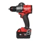 Дрель-шуруповерт с ударом аккумуляторный бесщеточный MILWAUKEE, M18 FPD3-402С, 158Нм (зарядное устройство М12-18 С, 2 аккумулятора - изображение 5