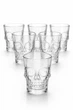 Стопки для шотов 50 мл • набор 6 шт. • Libbey Skull Glass «Череп пирата» из стекла - изображение 1
