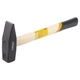 Молоток слюсарний 800г квадратний головка сталь дерев'яна рукоятка дуб 12,5x35,5x3,5 см - зображення 8