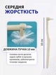 Зубна щітка монопучкова medium soft для дорослих та дітей VMHouse монопучок середня жорсткість для брекетів протезів імплантів 1 шт бежевий (0077-0101) - зображення 5