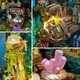 Бук Нук Атлантида Інтер'єрний конструктор Discover Atlanta DIY Book Nook Kit SQ-08 - изображение 4