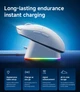 Мышь беспроводная игровая MCHOSE A7 v2 Pro+ Wireless PAW3395, 26000 DPI 2,4G+Bluetooth White - изображение 2
