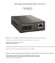 Медіаконвертер TP-LINK TR-962D, одномодовий, 100 Мбіт/с, роз'єм SC, дальність до 20 км - зображення 5