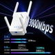 Wi-Fi репитер COMFAST CF-XR185 V2 Wi-Fi 6 AX3000 двухдиапазонный 2.4/5 ГГц с гигабитным Ethernet, 2974 Мбит/с, белый - изображение 4
