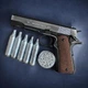 Пневматичний пістолет Borner Colt 1911 Blowback + кульки та 5 балонів СО2 - изображение 1