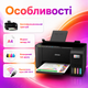 Кольорове струменеве БФП Epson EcoTank L3270 із системою безперервної подачі чорнила, Wi-Fi, USB, друком, копіюванням, скануванням, підтримкою Epson Connect та Smart Panel - зображення 3