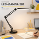 Настільна LED-лампа Izoxis 26357 2в1 з підставкою та струбциною для роботи, навчання, читання, манікюру й макіяжу - зображення 2