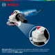 Кутова шліфувальна машина Bosch Professional GWS 750-125, 750Вт, 125мм (0601394001) - зображення 5