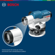 Оптичний нівелір Bosch GOL 26D + будівельний штатив BT160 + вимірювальна рейка GR500 (0601068002) - зображення 6