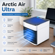 Переносной мобильный кондиционер Arctic Air Ultra настольный мини охладитель воздуха с увлажнителем и очисткой USB белый - изображение 1