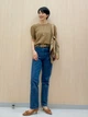 Джинсы Regular Fit женские Uniqlo 489379981 27 Синие (1160790632) - изображение 9
