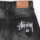 Чоловічі широкі джинси Stussy т. сірі з ефектом тертя, оверсайз, вільна посадка, вуличний Y2K стиль, преміальна якість 30 (1027-642) - изображение 8