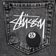 Чоловічі широкі джинси Stussy темно-сірі, оверсайз, вільна посадка, вуличний Y2K стиль, преміальна якість 32 (1027-785) - изображение 6