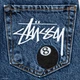 Чоловічі широкі джинси Stussy сині, оверсайз, вуличний Y2K стиль, скейтерські, преміальна якість, Туреччина 29 (1027-638) - изображение 6
