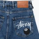 Чоловічі широкі джинси Stussy сині, оверсайз, вуличний Y2K стиль, скейтерські, преміальна якість, Туреччина 29 (1027-638) - изображение 7