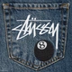 Чоловічі широкі джинси Stussy сині, оверсайз, Y2K стиль, вулична мода 34 (1027-638) - изображение 7