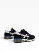 Мужские кроссовки повседневные Premiata Mick Black Blue White 41 (26,0 см) Черный - изображение 5