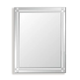 Дзеркало настінне ZERIX FONTE MRZ10-60x80-REVERSE прямокутне з декором (ZX5640) - зображення 1