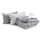 Комплект Руно Grey White одеяло 172x205см и 2 подушки 50x70см (172.52_Grey White) - изображение 1