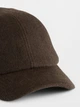 Шерстяная кепка GAP бейсболка 1160277454 (Коричневый One size) - изображение 3