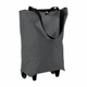 Сумка господарська на колесах Shopping Bag 32 х 15 х 40 см (R32864) Сірий - зображення 4