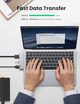 USB-хаб Ugreen 5-в-2 USB C Hub для MacBook Pro/Air Silver (CM251/60559) [72724]. - зображення 4