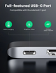 USB-хаб Ugreen 5-в-2 USB C Hub для MacBook Pro/Air Silver (CM251/60559) [72724]. - зображення 5