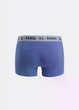Трусы боксеры мужские хлопковые Giulia G-MAN 20401/60 XL Navy-bleached denim, эластичные, однотонные - изображение 2