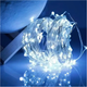 Гирлянда Роса 10м 100Led на батарейках и USB холодный белый для новогоднего декора - изображение 2