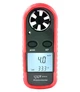 Анемометр WINTACT WT816 красный 0.1-30 м/с крыльчатый карманный с термометром и подсветкой дисплея 105x40x18 мм (112-163-WT816) - изображение 1