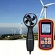 Анемометр BENETECH GM8901 жовтий 0.3-45 м/с крильчастий цифровий з виносним датчиком та термометром 145x72x35 мм (112-163-GM8901) - зображення 4