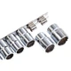 Набор головок длинных TOPTUL GAAQ1601U-12 cеребристый 1/2" 11 единиц удлиненные глубокие на планке (112-163-GAAQ1601U-12) - изображение 3
